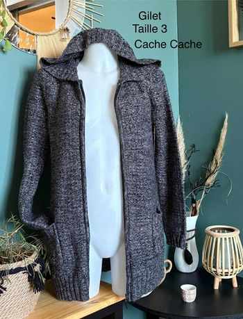 gilet Zip à capuche taille 3