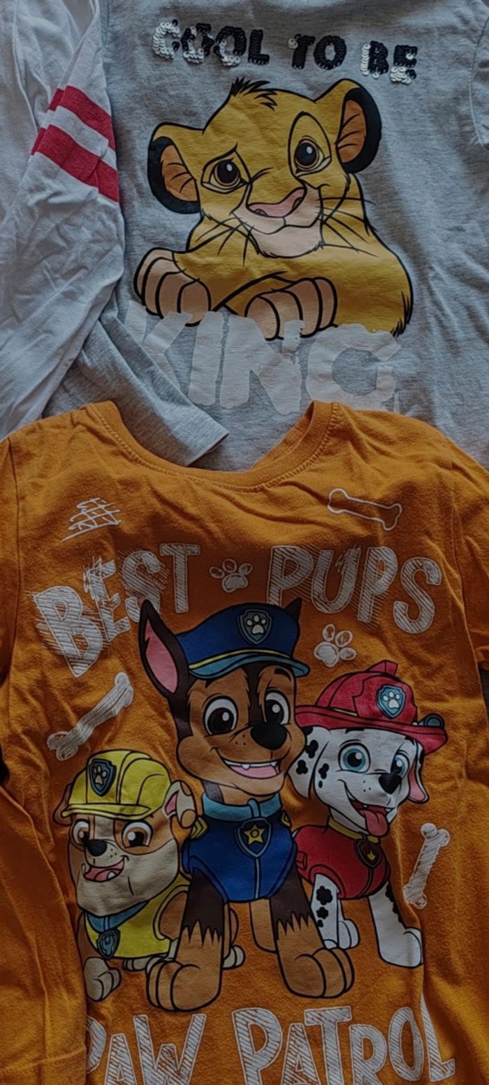 Lot de 6 t-shirts manches longues - photo numéro 5