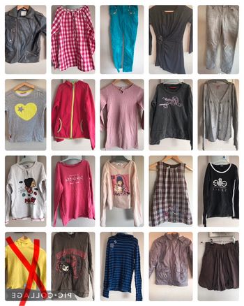 Lot de 35 pièces pour fille de 8 ans