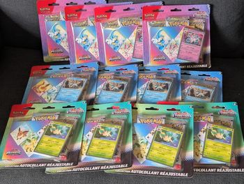 Lot Pokémon 12 Tripack Évolutions Prismatiques EV8.5 scellés Fr