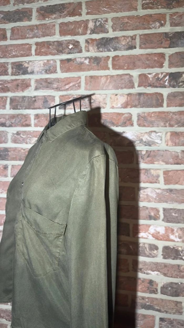 Chemise kaki Zara Taille XS / 34 - photo numéro 6