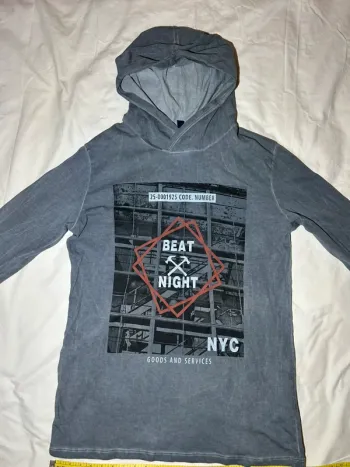 Pull à capuche kiabi