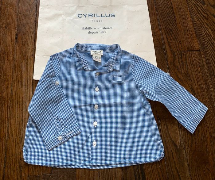 chemise Cyrillus 9 mois