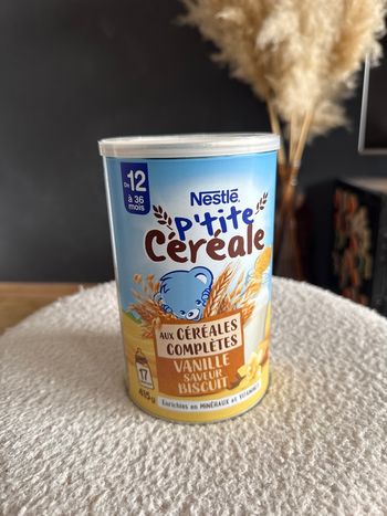 Céréales Nestlé Vanille saveur biscuit