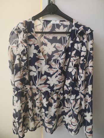 Blouse à fleurs