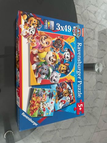 3 puzzles Pat Patrouille
