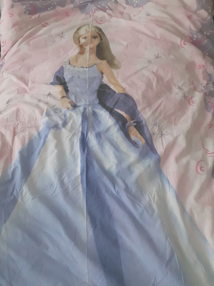 Housse de couette et taie Barbie 1 personne - photo numéro 2