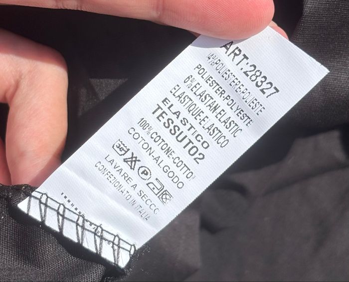 👗 Robe longue bicolore noir et blanc – Taille 36 - photo numéro 4