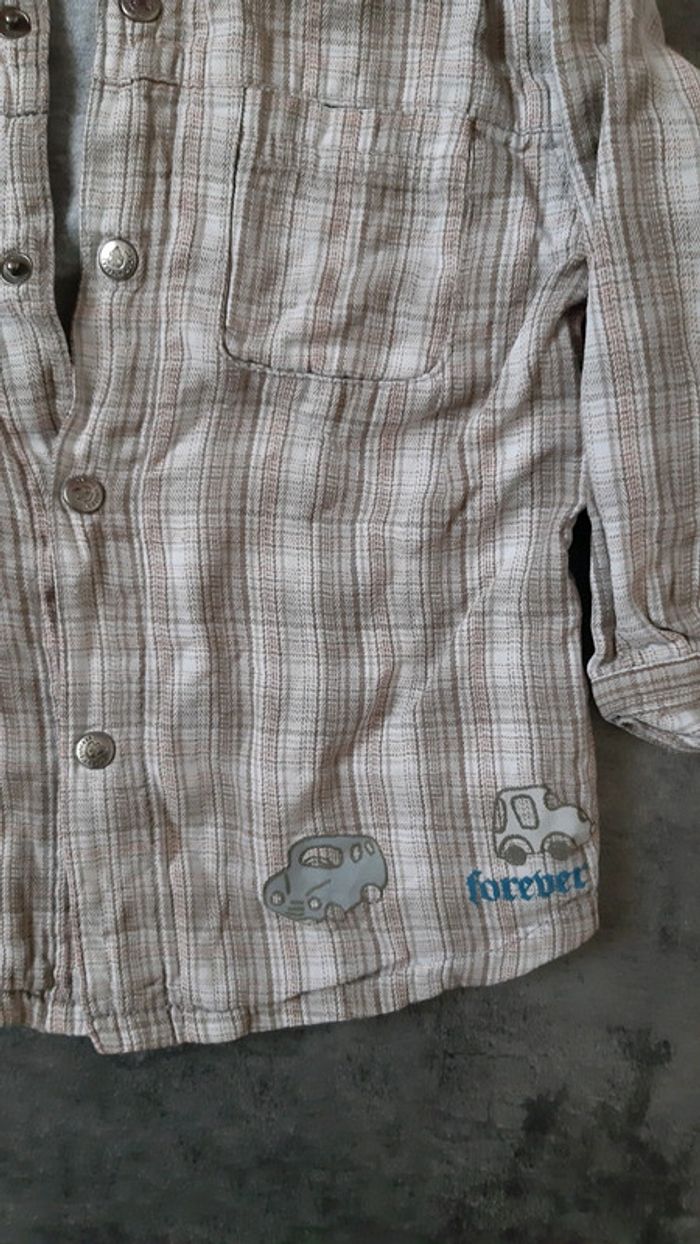 Chemise manche longue garçon - photo numéro 2