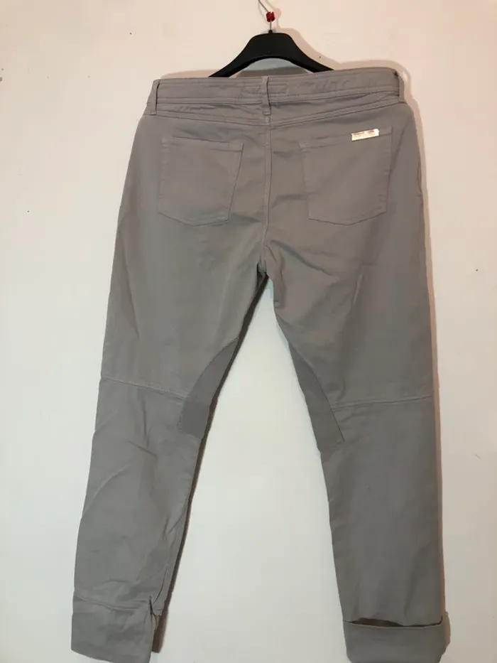 Pantalon gris clair U.S polo assn - photo numéro 2