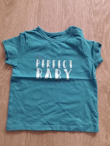 Tee shirt manche courte 12 mois 
Marque kiabi