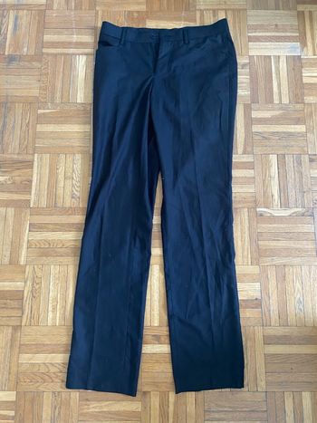 Pantalon noir social pour hommes (delaveine)