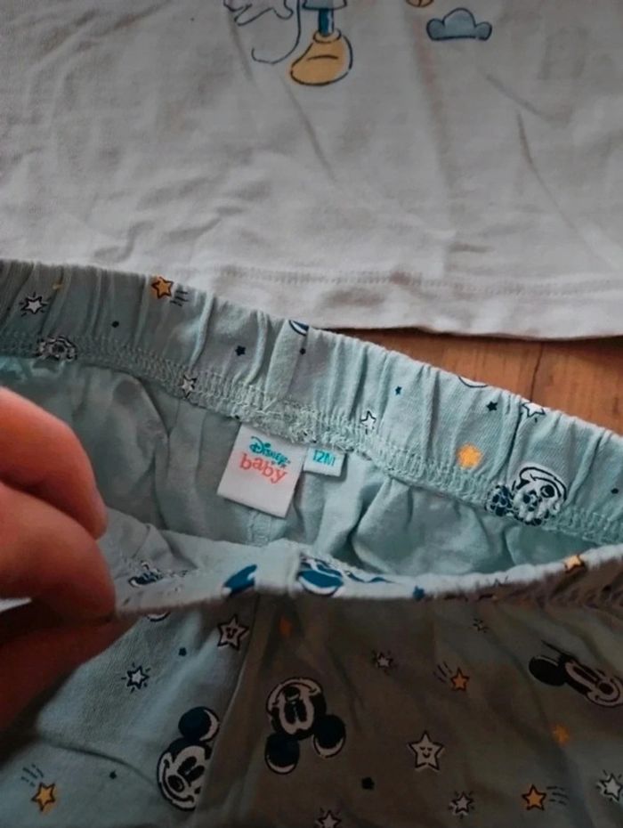 Ensemble été Mickey 12 mois - photo numéro 3