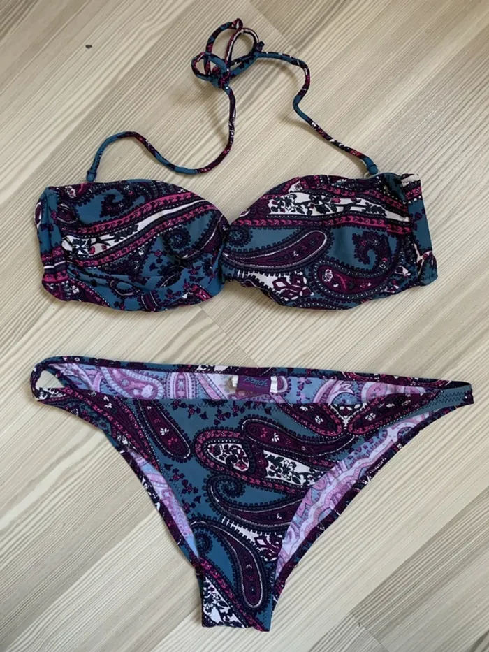 Maillot de bain 2 pièces Pimkie TBE T.38