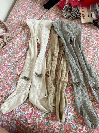 Lot de trois collants lola palacios