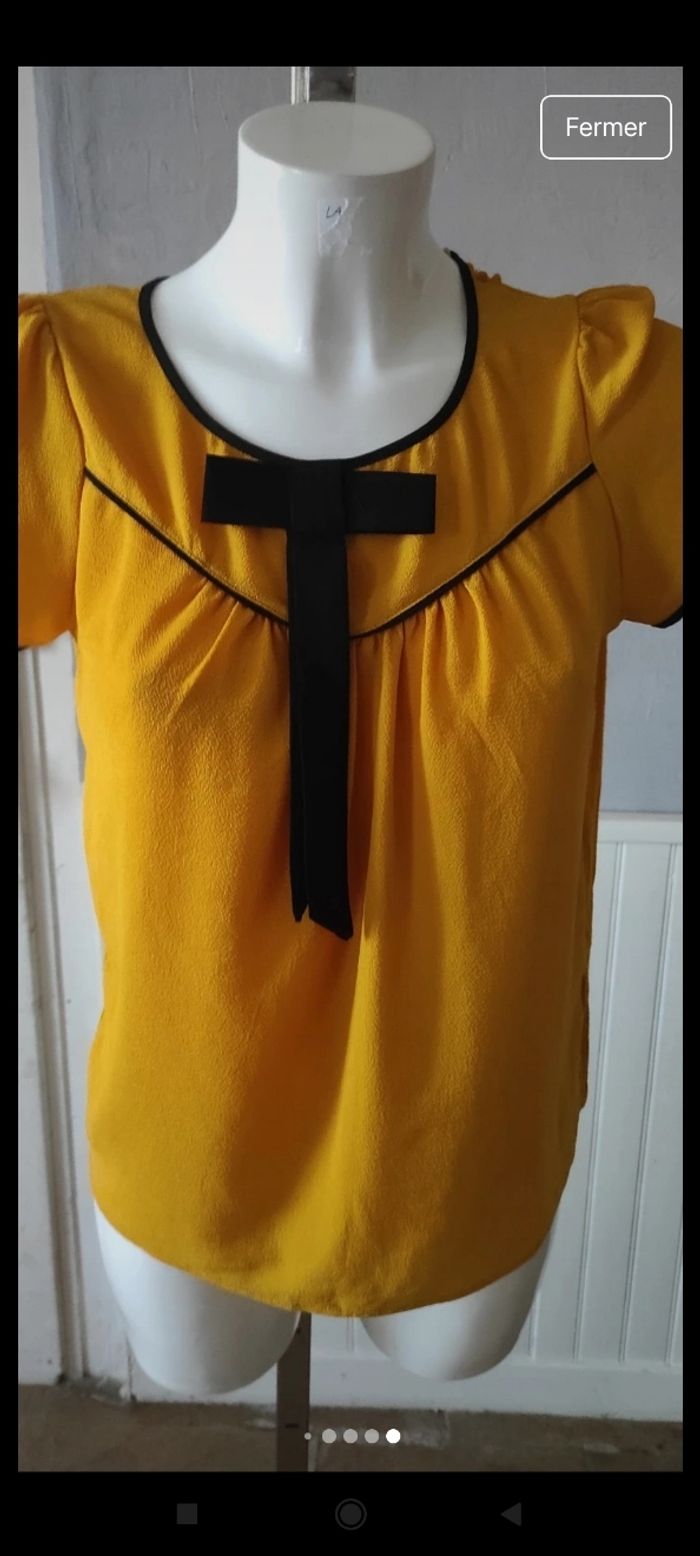 Magnifique haut femme Naf Naf f1 - photo numéro 7