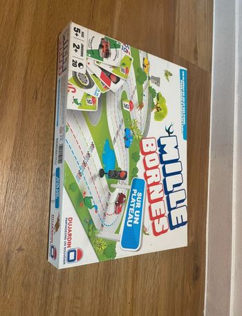 Jeux mille bornes sur plateau