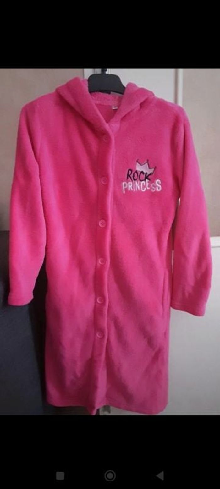 Robe de chambre à capuche