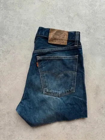Short Levi's 515 W33 FR42 Bleu Femme Women #SHO128