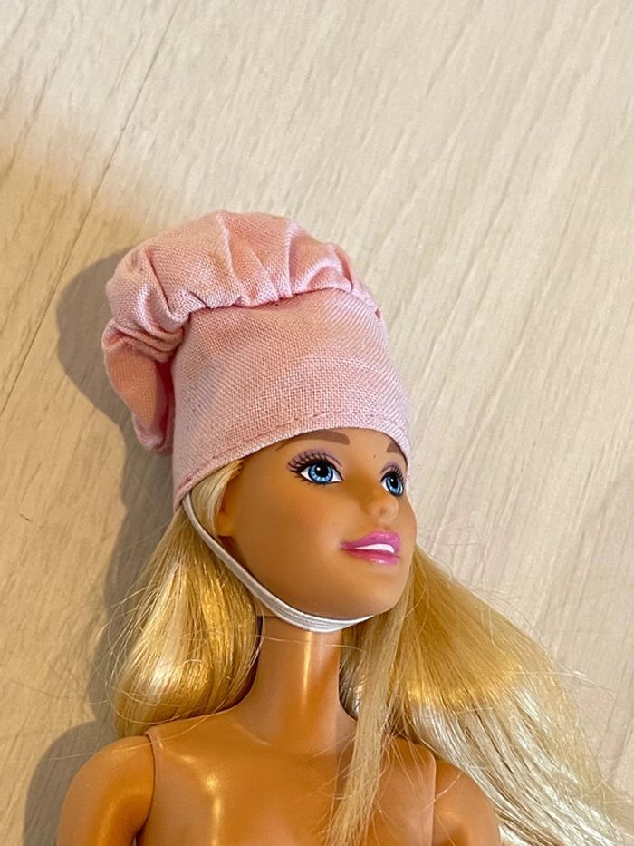 Toq de cuisine poupée barbie - photo numéro 3