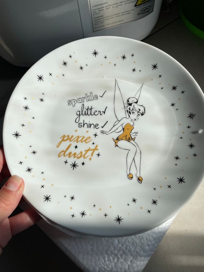 Assiettes tinker bell Disny - photo numéro 4