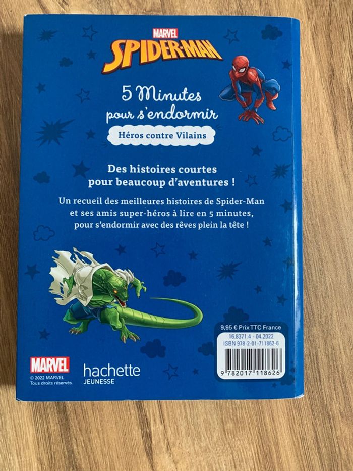 Livre 5 minutes pour s’endormir - Spiderman - photo numéro 3