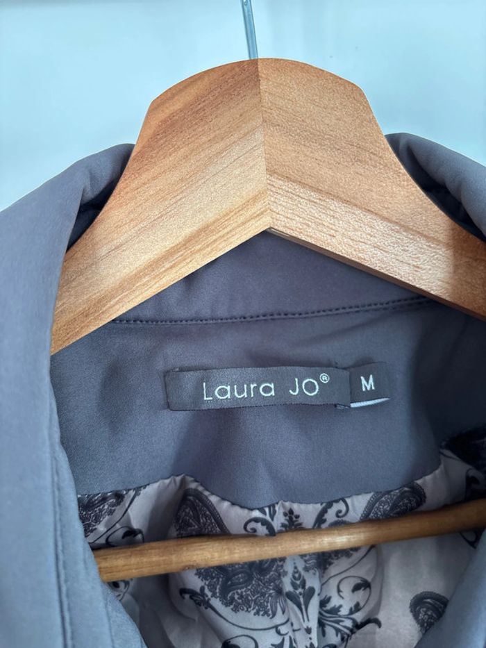 Manteau imperméable gris Laura Jo taille M - photo numéro 3