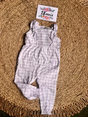 Salopette légère fluide été primark 18 mois