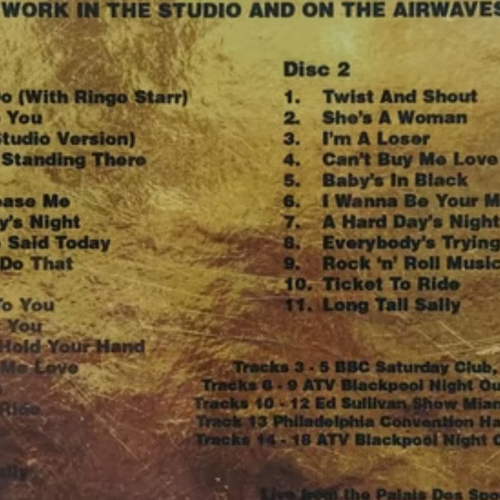 BEATLES - Solid Gold (The Greatest Hits On Air) - DOUBLE ALBUM CD (neuf) - photo numéro 4