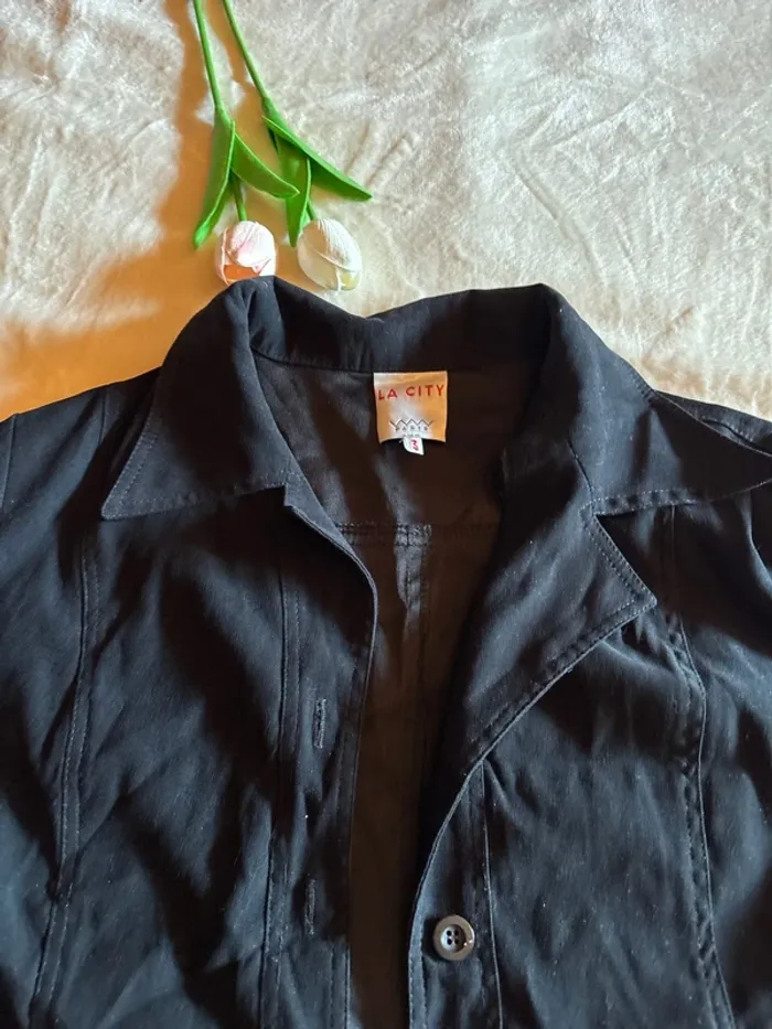 Blazer noir élégant La City Paris – Taille 3 - photo numéro 3