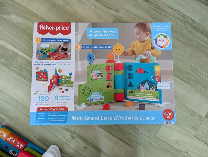 Grand livre d'activité Livre xxl FisherPrice - photo numéro 3