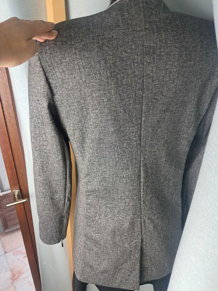 27 quai de seine veste blazer mi longue T 38 en tbe - photo numéro 10