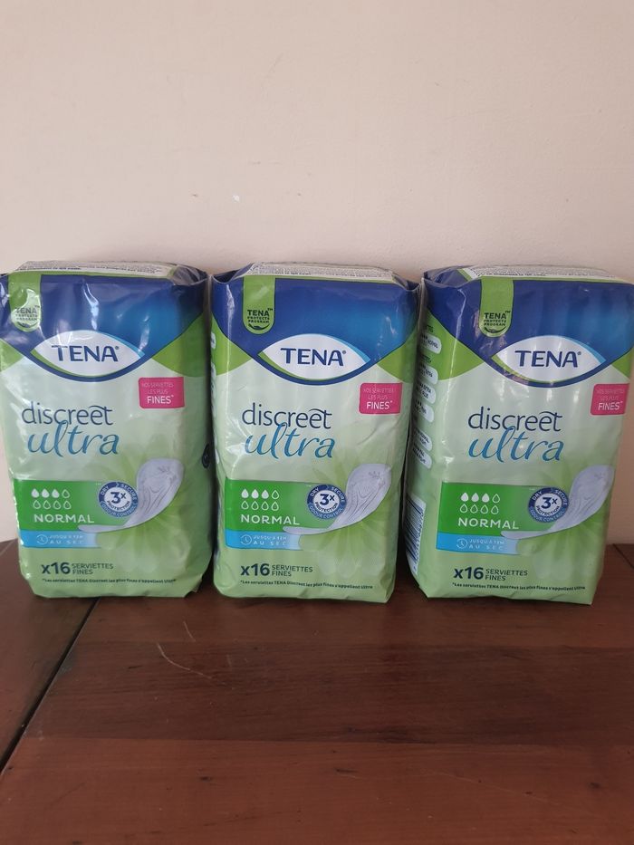 Lot de 3 paquets Tena