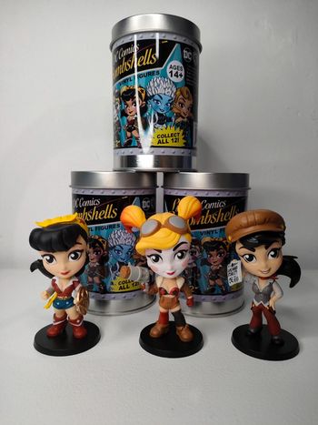 Lot 3 figurines Lil DC Comics Bombshells