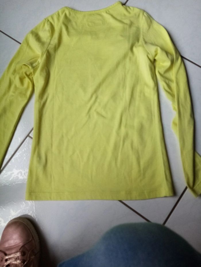 T shirt manche longue fluo 12a - photo numéro 4