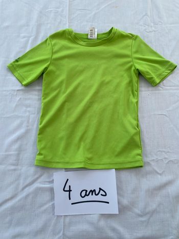 T-shirt anti-uv 4 ans