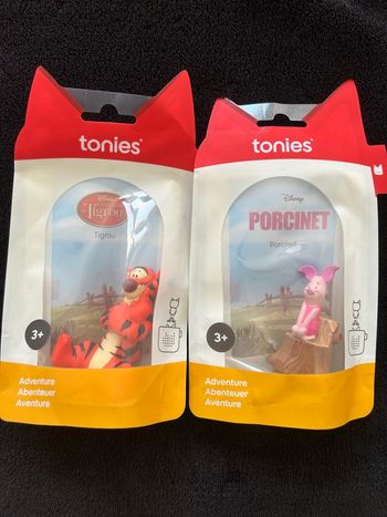 LOT TONIES TIGROU + PORCINET