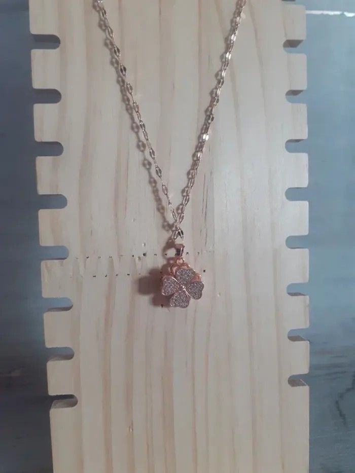 Collier rose gold