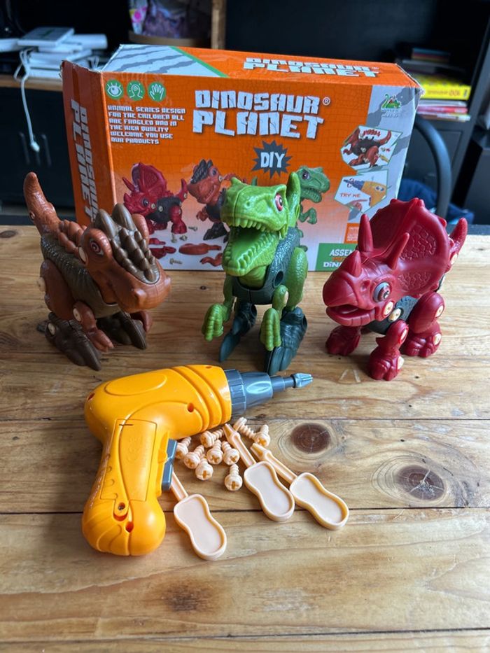 dinosaures à assembler