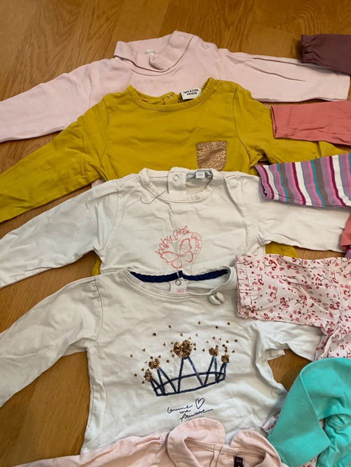 Lot de 23 t-shirt à manches longues 6 mois - photo numéro 3