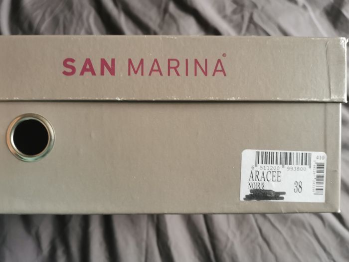 Bottines cuir noir NEUVES à 45 euros avec code éduction - photo numéro 5