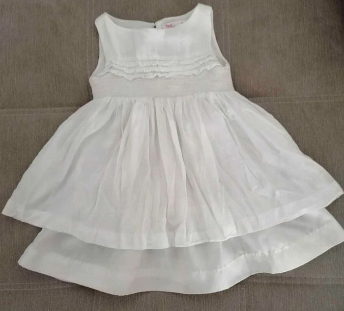 Robe blanche 2-3ans