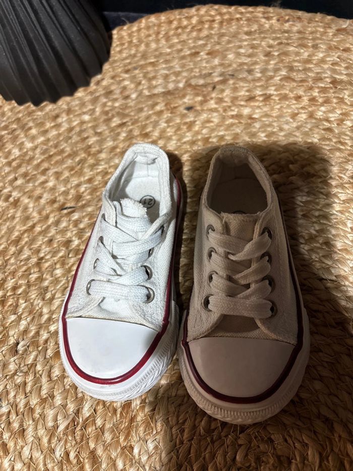 Basket en toile pointure 21 - photo numéro 3