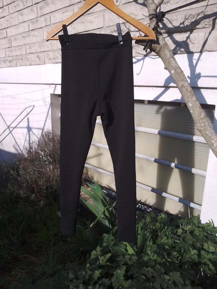 Legging polaire noir enfant