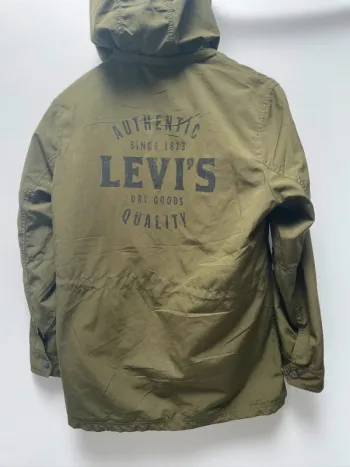 Levi's Green Coat Parka Women's Size M