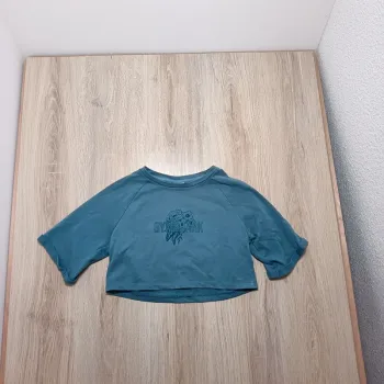 Teeshirt gymshark femme s bleu oversize