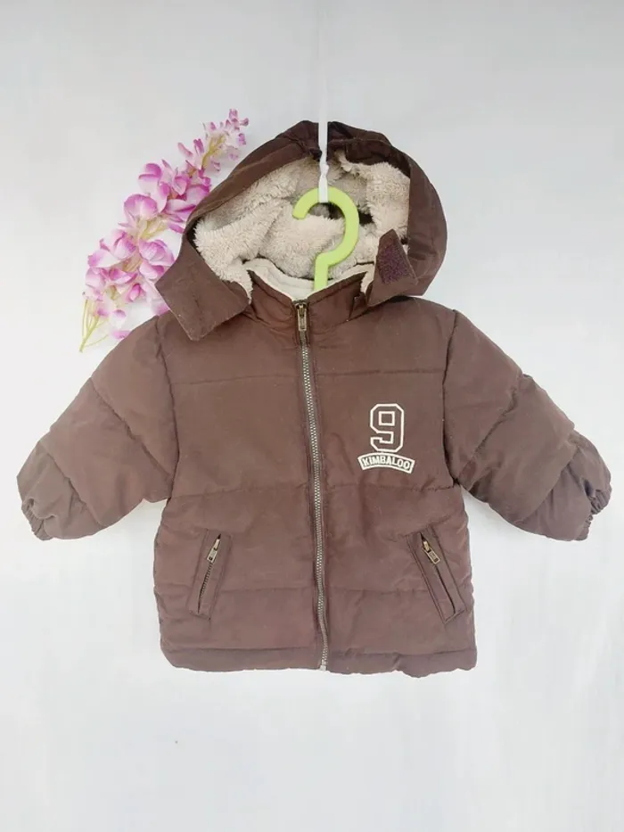 Blouson avec capuche chaud Kimbaloo 12 mois