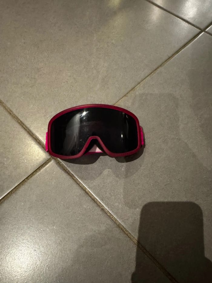 Masque de ski - Mc Kinley / Intersport - Mistral 2.0 - 100% UV S3 - Rose & blanc - photo numéro 4