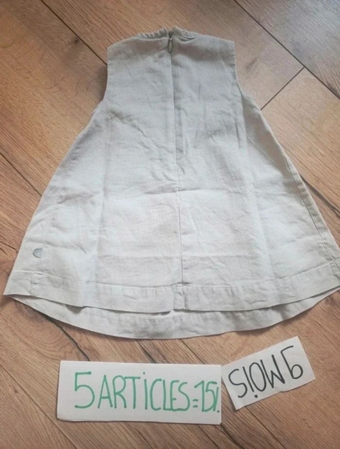 Robe Obaïbi mi-saison brodée cérémonie mariage baptême - photo numéro 2
