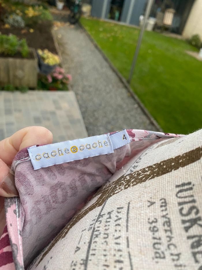 TEE shirt femme Cache cache taille 4 - photo numéro 4